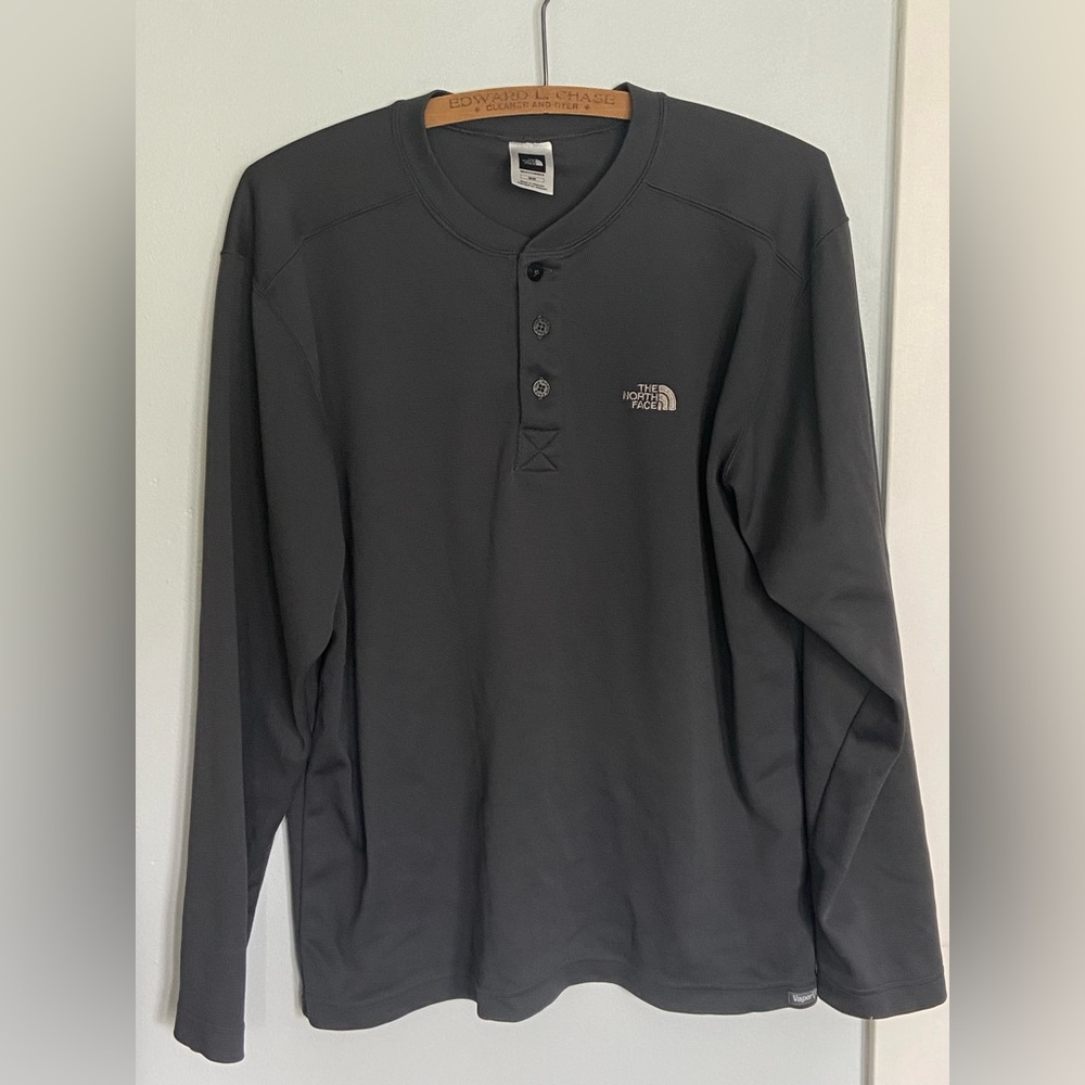 The North Face Men's Gray Henley Shirt